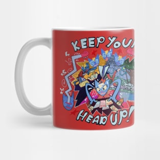 WHEN PAIN COMES ALONG, JSUT GO WITH THE FLOW! Mug